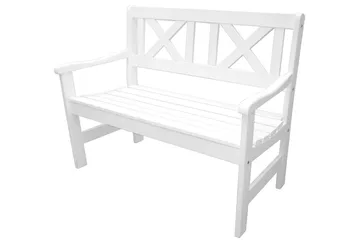 Olivo 2-sits Utesoffa - Vit - Products - Utemöbler & utemiljö - Loungemöbler - Loungesoffor