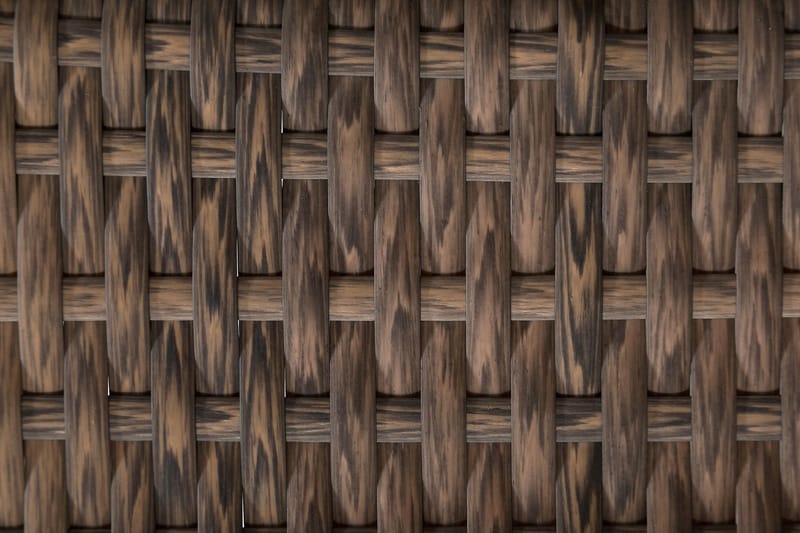 Thor Lyx Utefåtölj med Armledare - Loungefåtölj för Utemöbler i Konstrotting - Brun - Products - Utemöbler & utemiljö - Loungemöbler - Loungestol utomhus