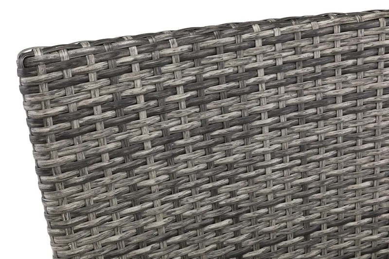 Thor Utefåtölj – Loungefåtölj Utemöbler i Konstrotting - Svart / Grå - Products - Utemöbler & utemiljö - Loungemöbler - Loungestol utomhus