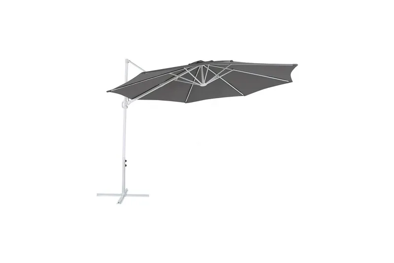 Calimera Hängparasoll 295 cm - Grå/Vit - Products - Utemöbler & utemiljö - Solskydd - Parasoll - Hängparasoll