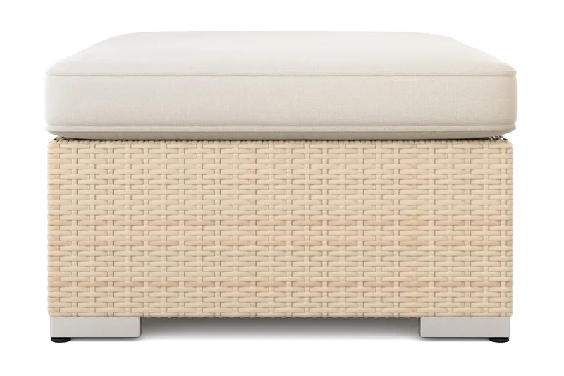 Bahamas Divanmodul - Loungebord utomhus 75x75 cm till soffor - Beige - Products - Utemöbler & utemiljö - Utebord & trädgårdsbord - Loungebord & soffbord utomhus