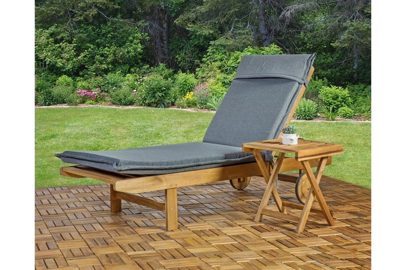 Finlay Litet Hopfällbart Avlastningsbord Utomhus och Sidobord Utomhus 40 cm Trä Akacia - Beige - Products - Utemöbler & utemiljö - Utebord & trädgårdsbord - Sidobord utomhus