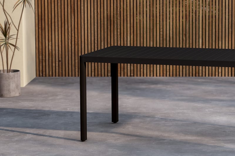 Giardini Matbord Utomhus 85x150 cm - Svart - Products - Utemöbler & utemiljö - Utebord & trädgårdsbord - Matbord utomhus