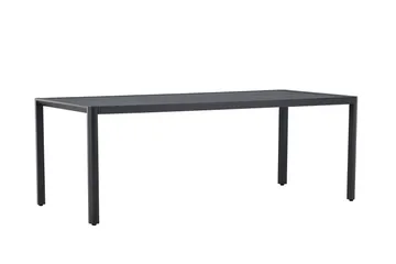 Giardini Matbord Utomhus 90x200 cm - Svart - Products - Utemöbler & utemiljö - Utebord & trädgårdsbord - Matbord utomhus