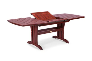 Hillerstorp Utebord 90x150/210 cm Furu - Mahognylaserad - Products - Utemöbler & utemiljö - Utebord & trädgårdsbord - Matbord utomhus