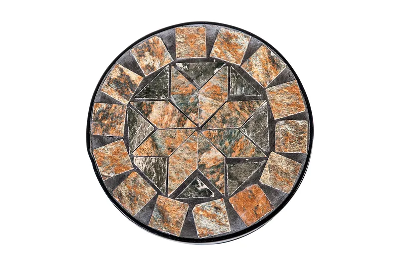 Mosaic Blompiedestal - Svart/Brun/Grå - Products - Utemöbler & utemiljö - Utebord & trädgårdsbord - Avlastningsbord & brickbord utomhus