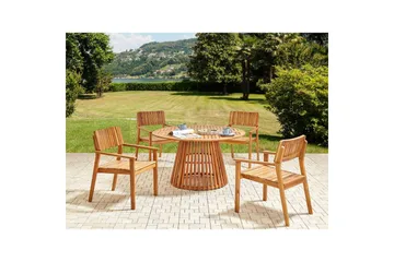 Runt bord Agello - Products - Utemöbler & utemiljö - Utebord & trädgårdsbord - Matbord utomhus