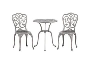 Nandin Balkonggrupp 2-sits - Silver - Products - Utemöbler & utemiljö - Utegrupp - Cafegrupp & cafeset