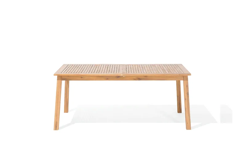 Cesana Trädgårdsmöbelset Med Utebord + 8 Utestolar+Schäslong 2 St - Trä/Natur - Products - Utemöbler & utemiljö - Utegrupp - Matgrupp utomhus