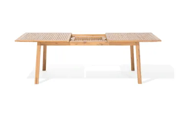 Cesana Trädgårdsmöbelset Med Utebord+8 Utestolar - Trä/Natur - Products - Utemöbler & utemiljö - Utegrupp - Matgrupp utomhus