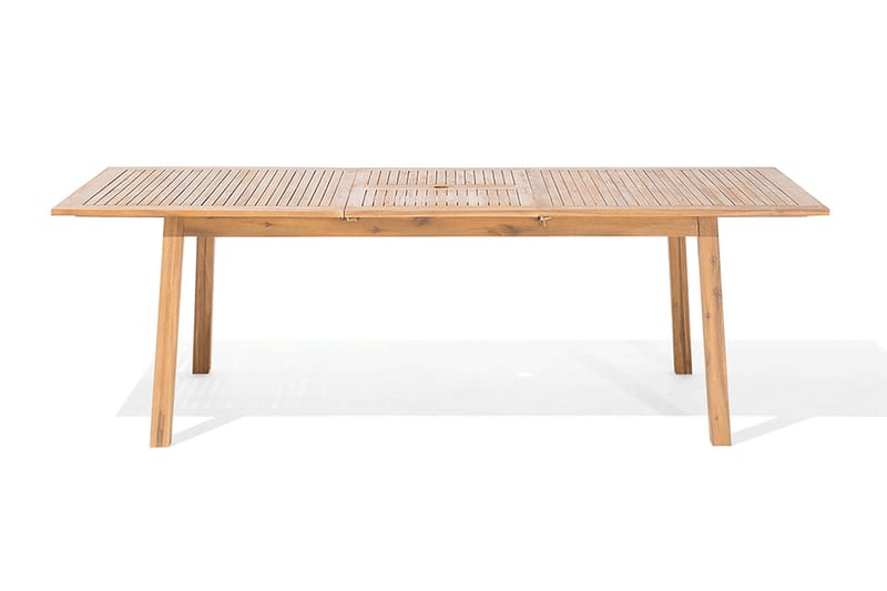 Cesana Trädgårdsmöbelset Med Utebord+8 Utestolar - Trä/Natur - Products - Utemöbler & utemiljö - Utegrupp - Matgrupp utomhus