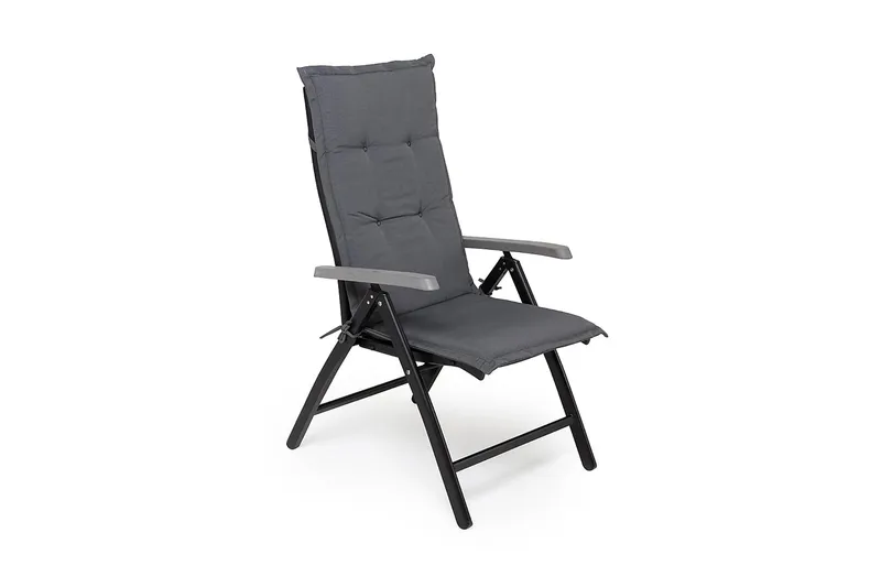 Monaco Matgrupp Utomhus 152-210 + 4 Positionsstol Lyx - Svart/Svart - Products - Utemöbler & utemiljö - Utegrupp - Matgrupp utomhus