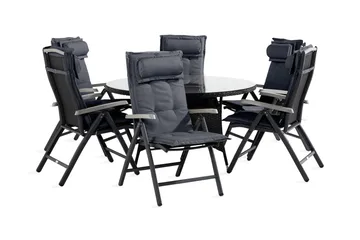 Grå Dynor med nackkudde - Svart,Grey