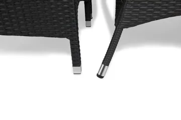 Thor Matgrupp Utomhus 140 + 4 Thor Fåtölj - Svart/Svart - Products - Utemöbler & utemiljö - Utegrupp - Matgrupp utomhus