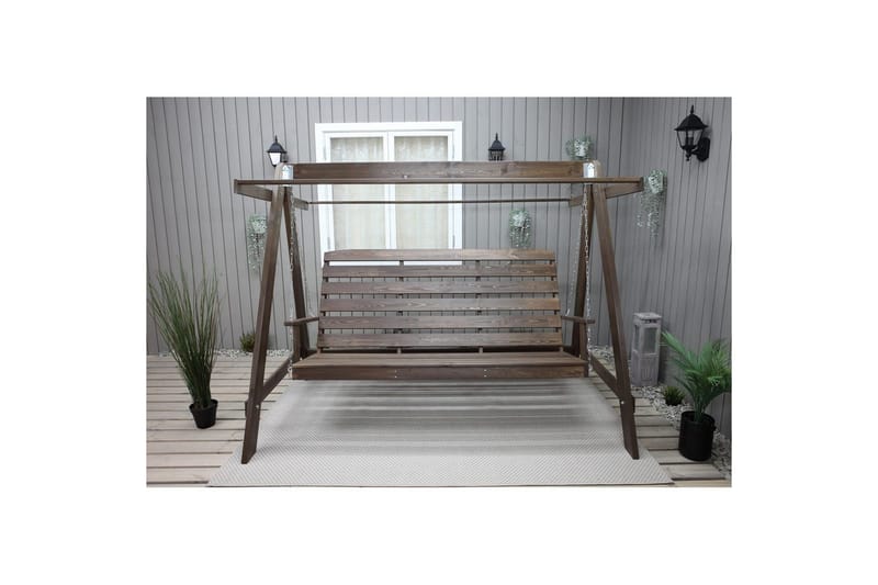 Hammock Pelle med Tak - Brun & Beige - Products - Utemöbler & utemiljö - Utesoffa - Hammock