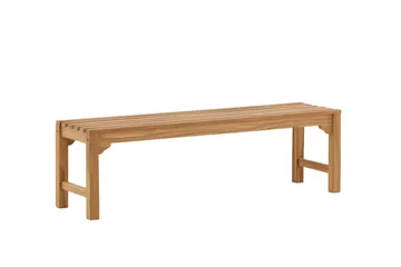 Kenya Bänk Utomhus 150 cm - Brun - Products - Utemöbler & utemiljö - Utesoffa - Trädgårdsbänk & utebänk