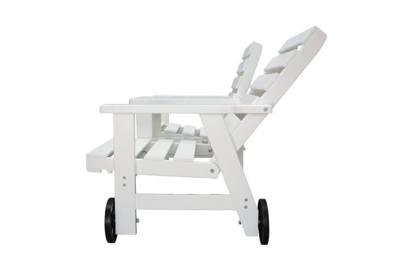 KIngdom Utebänk 177 cm - Vit - Products - Utemöbler & utemiljö - Utesoffa - Trädgårdsbänk & utebänk