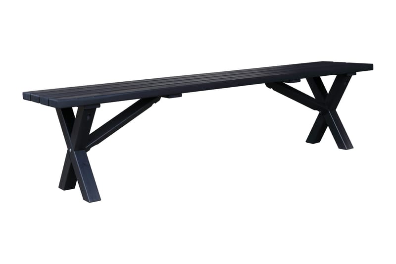 Lietinna Utebänk 180 cm - Svart - Products - Utemöbler & utemiljö - Utesoffa - Trädgårdsbänk & utebänk