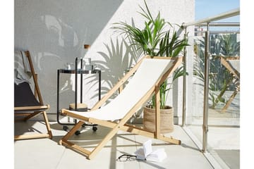 Gjengene Solstol - Beige - Products - Utemöbler & utemiljö - Utestol & trädgårdsstol - Solstol