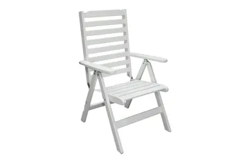 Grevie Positionsstol - Vit - Products - Utemöbler & utemiljö - Utestol & trädgårdsstol - Positionsstol