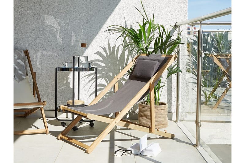 Oykel Solstol - Mörkgrå - Products - Utemöbler & utemiljö - Utestol & trädgårdsstol - Solstol