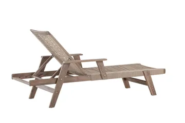 Little John Solstol 200x72 cm - Brun - Products - Utemöbler & utemiljö - Utestol & trädgårdsstol - Solstol