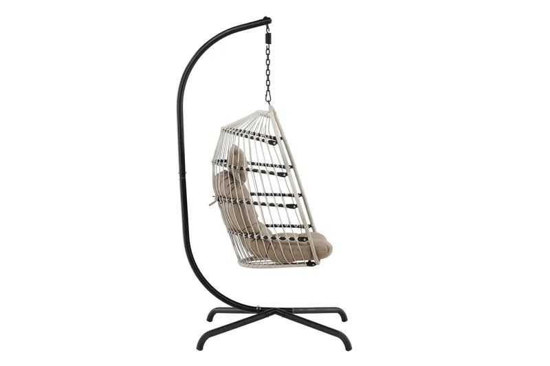 Trezza Hängstol Utomhus 75x70 cm - Grå - Products - Utemöbler & utemiljö - Utestol & trädgårdsstol - Hängfåtölj & hängstol utomhus