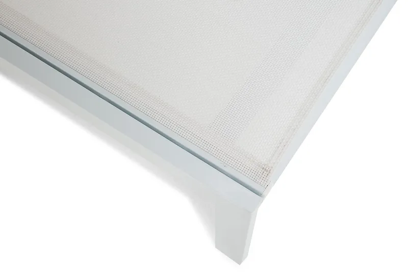 Tunis Solsäng - Vit - Products - Utemöbler & utemiljö - Utestol & trädgårdsstol - Solsäng & solvagn