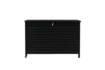 Tiana Dynförvaring 150x90 cm - Svart - Products - Utemöbler & utemiljö - Utomhusförvaring - Dynförvaring - Dynbox & dynlåda
