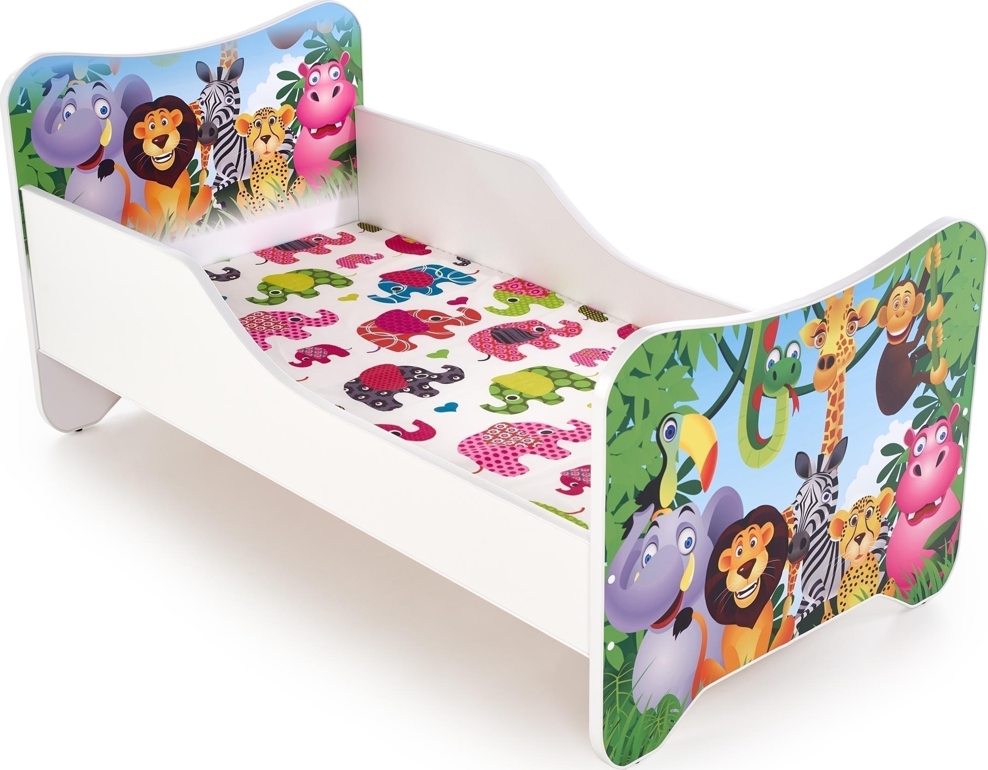 Stacy sengeramme for barn - Jungel