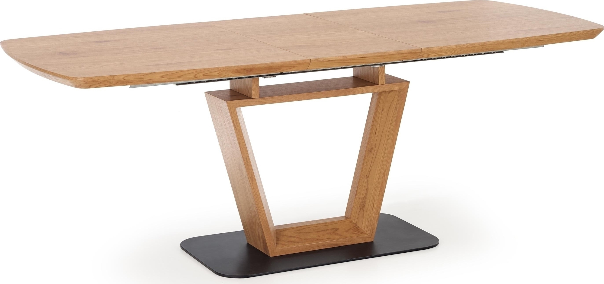 Hemming spisebord uttrekkbart - Svart/gull eik