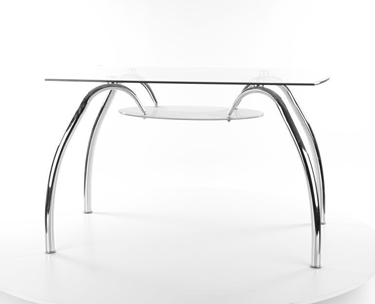 Spisebord Presley 120 cm - Krom