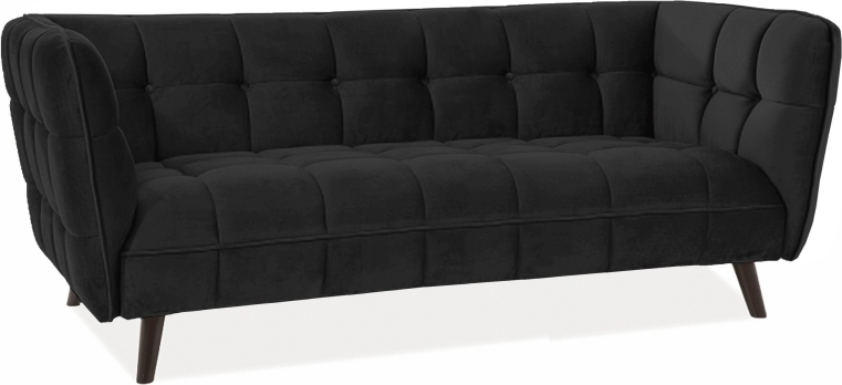 Renae 3-seters sofa - Sort