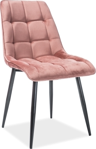 Chic Velvet stol - Rosa