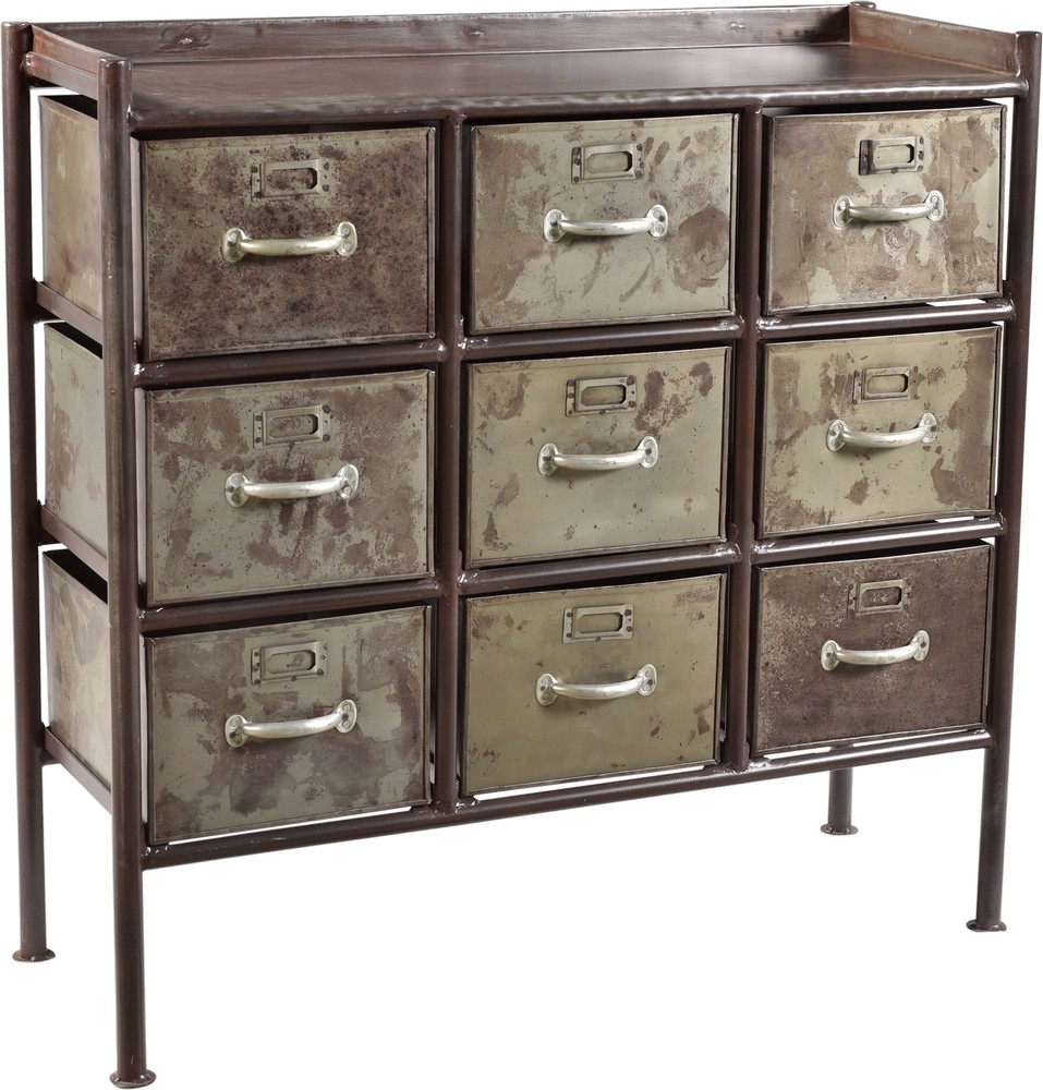 Zanzibar kommode - Vintage metall Zanzibar kommode - Vintage metall