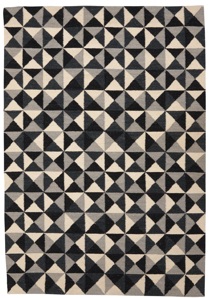 Kelimteppe Harlekin - Svart Kelimteppe Harlekin - Svart