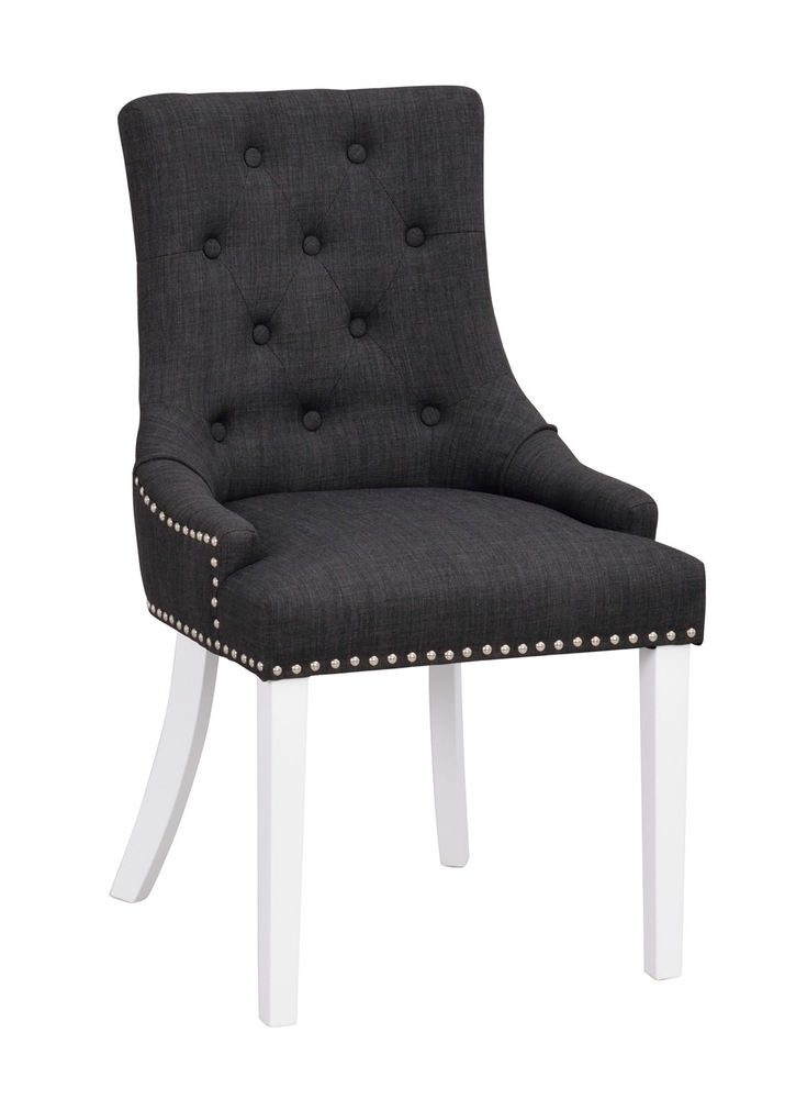 Verity stol - Sort/hvit