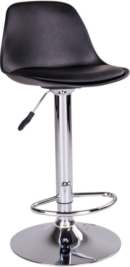 Trondheim Bar krakk - Svart/krom