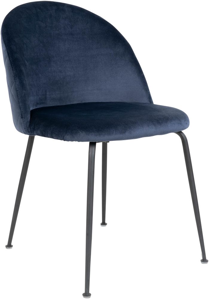 Spisestol i Genève - Blå/Svart Spisestol i Genève - Blå/Svart