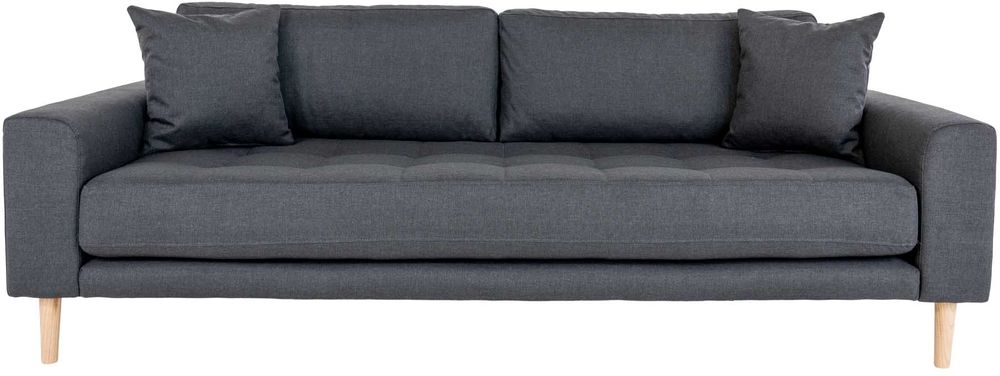 Lido 3-seters sofa - M�rkegr�