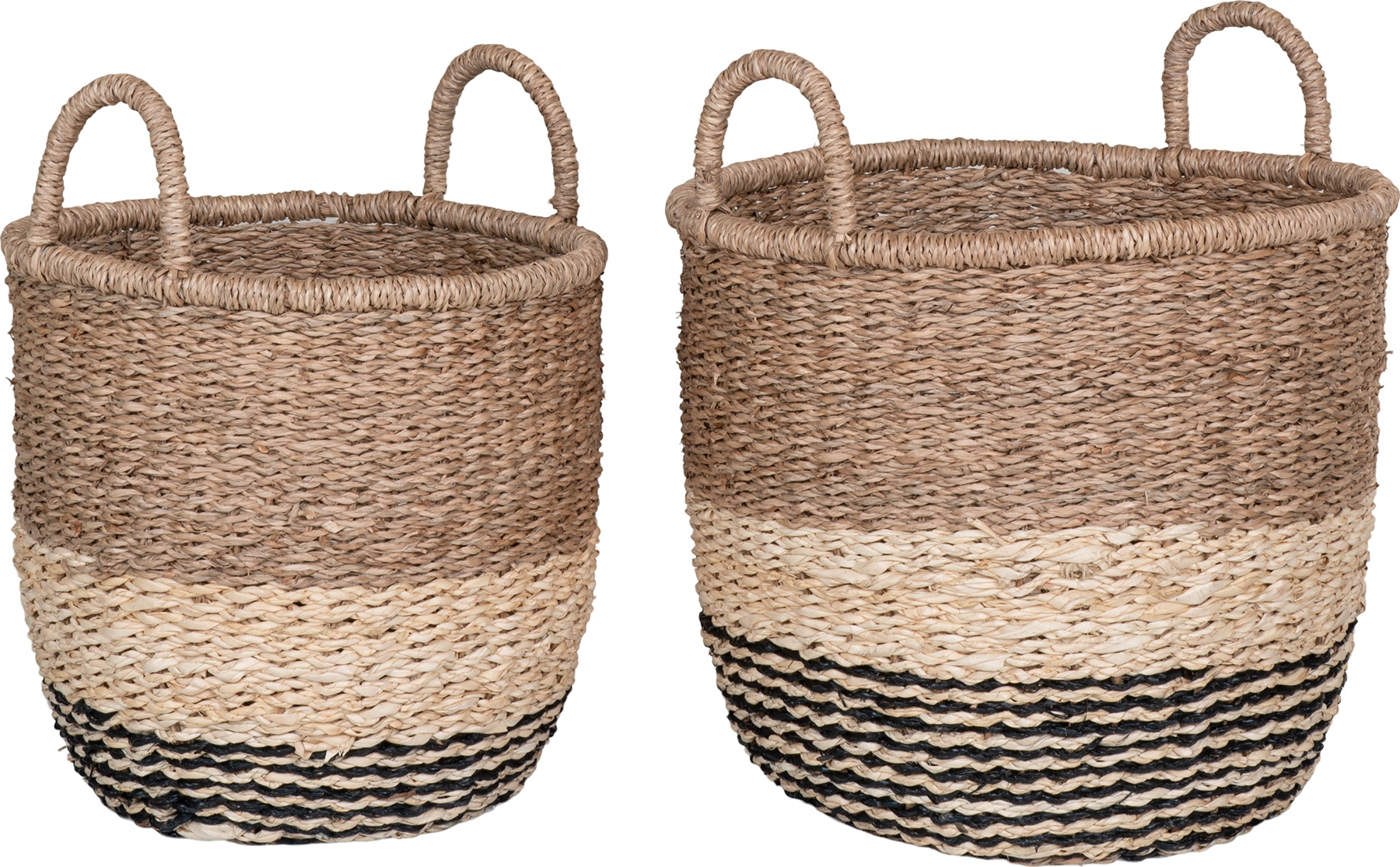 Lima kurvsett, 2 stk Natur/Brun/Sort