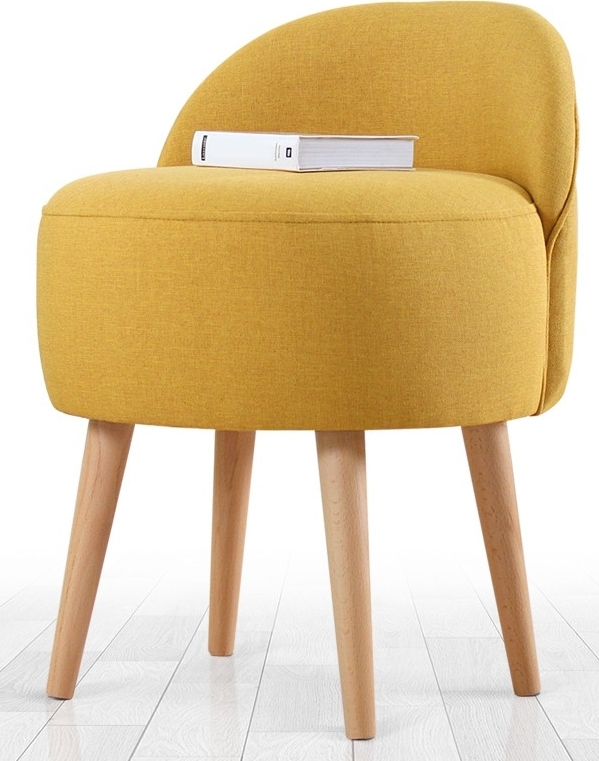 Corvile puff - Gul Corvile puff - Gul