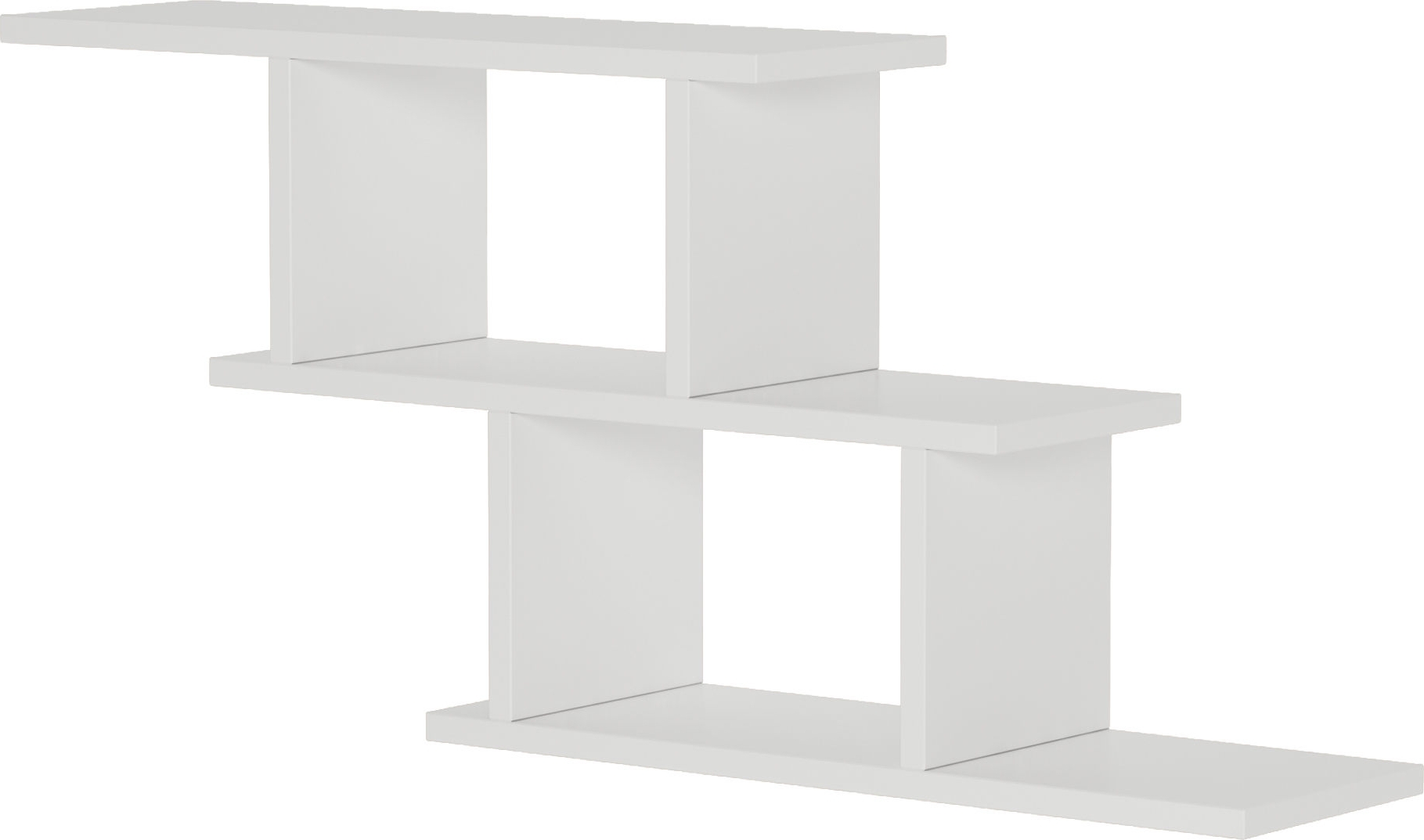 Steps vegghylle - Hvit Steps vegghylle - Hvit