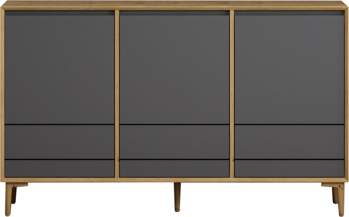 Lerry skjenk - Eik/antrasitt Lerry skjenk - Eik/antrasitt