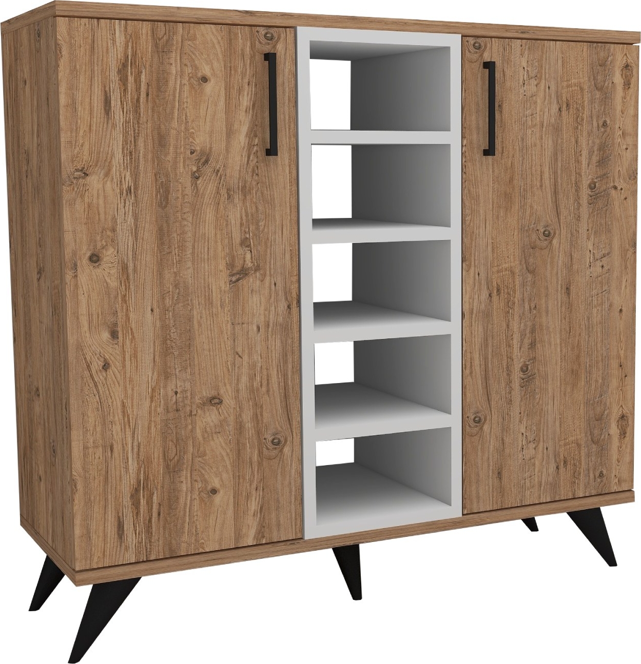 Danilo skap - Furu/hvit