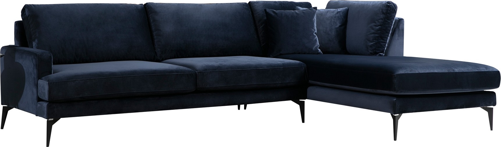 Papira hj�rnesofa - marinebl�