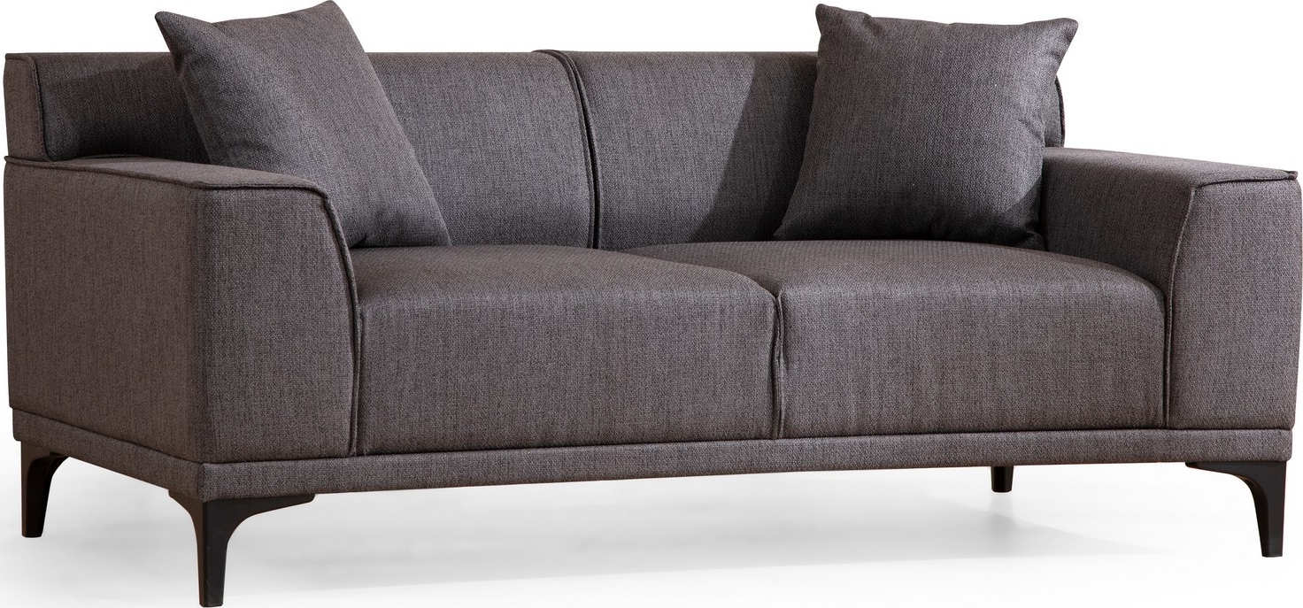 Petra 2-seters sofa - Antrasitt