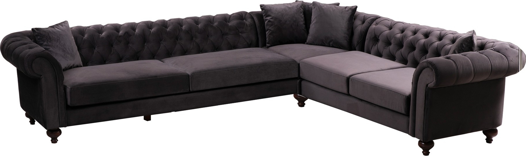 Bogart hj�rnesofa - Brun