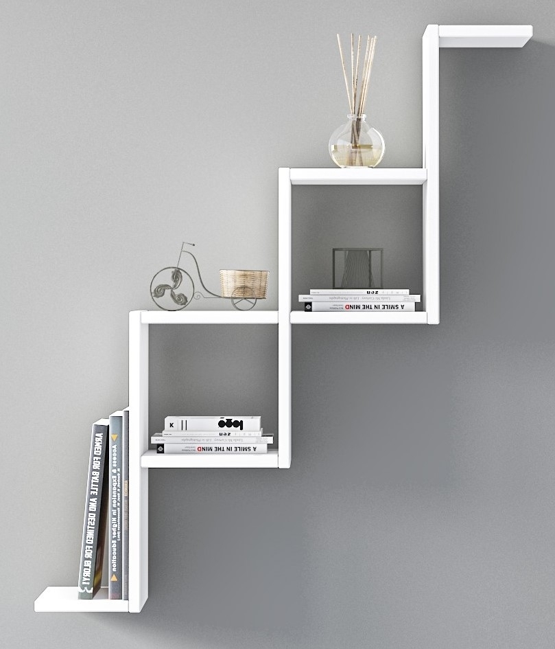 Serpent vegghylle - Hvit Serpent vegghylle - Hvit