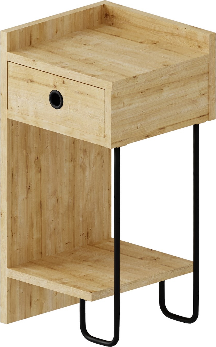 Canis nattbord - Eik